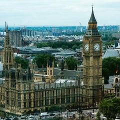 Легендарная часовая башня биг-бен в лондоне Big bang часы в лондоне